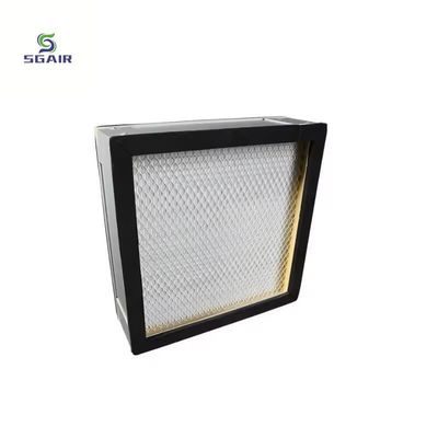 उच्च दक्षता निस्पंदन उच्च तापमान वायु फिल्टर pleated विरोधी जंग
