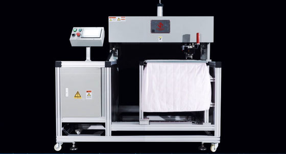 पॉकेट फिल्टर के लिए 380V 7Pa अर्ध स्वचालित रिविंग मशीन