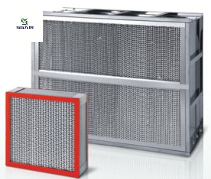 उच्च दक्षता उच्च तापमान HEPA फ़िल्टर उच्च तापमान प्रतिरोधी समर्थन OEM
