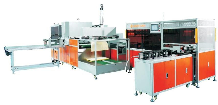 380V पूर्ण स्वचालित फिल्टर उत्पादन उपकरण / फिल्टर बैग बनाने की मशीन