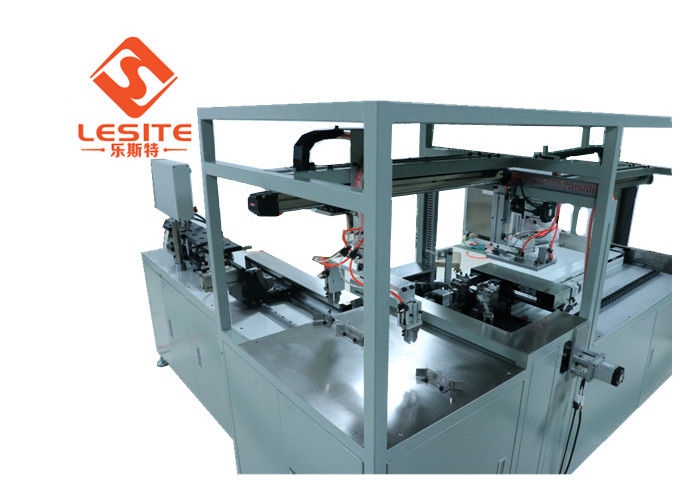 220V 5.5KW मानव रहित प्रबंधन वायु फिल्टर बनाने की मशीन आंतरिक फ्रेम के लिए